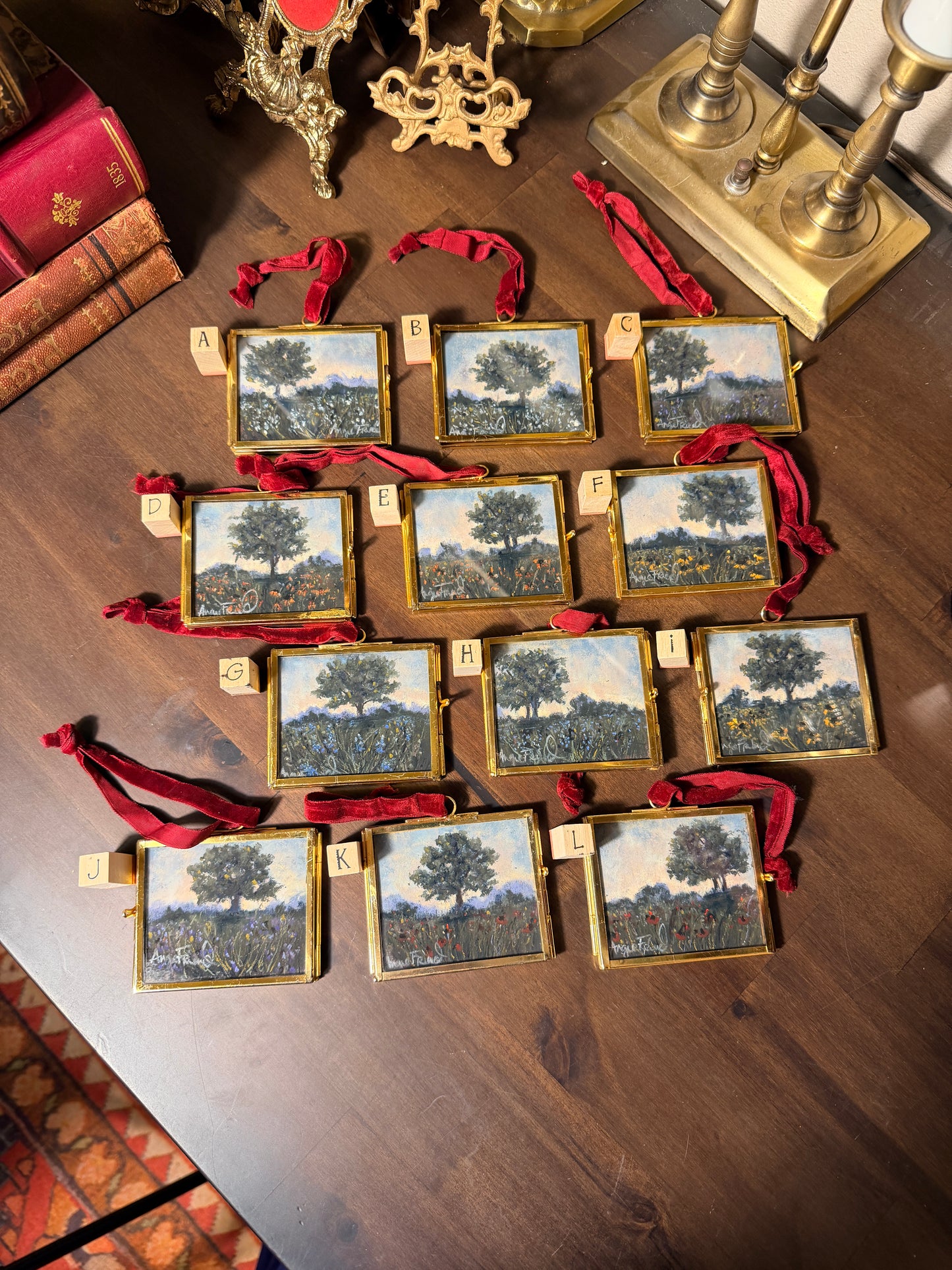 Wildflower Wispers Mini Original Painting